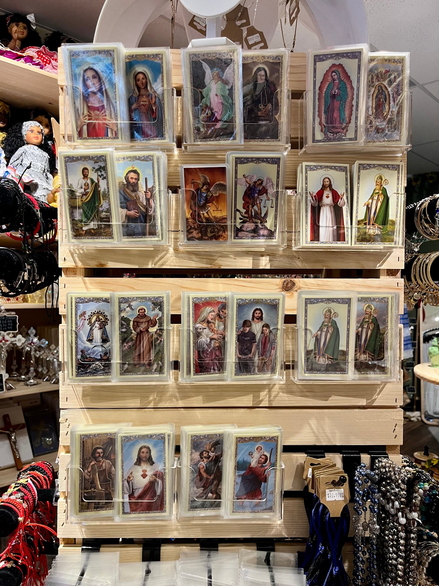 Prayer cards laminated