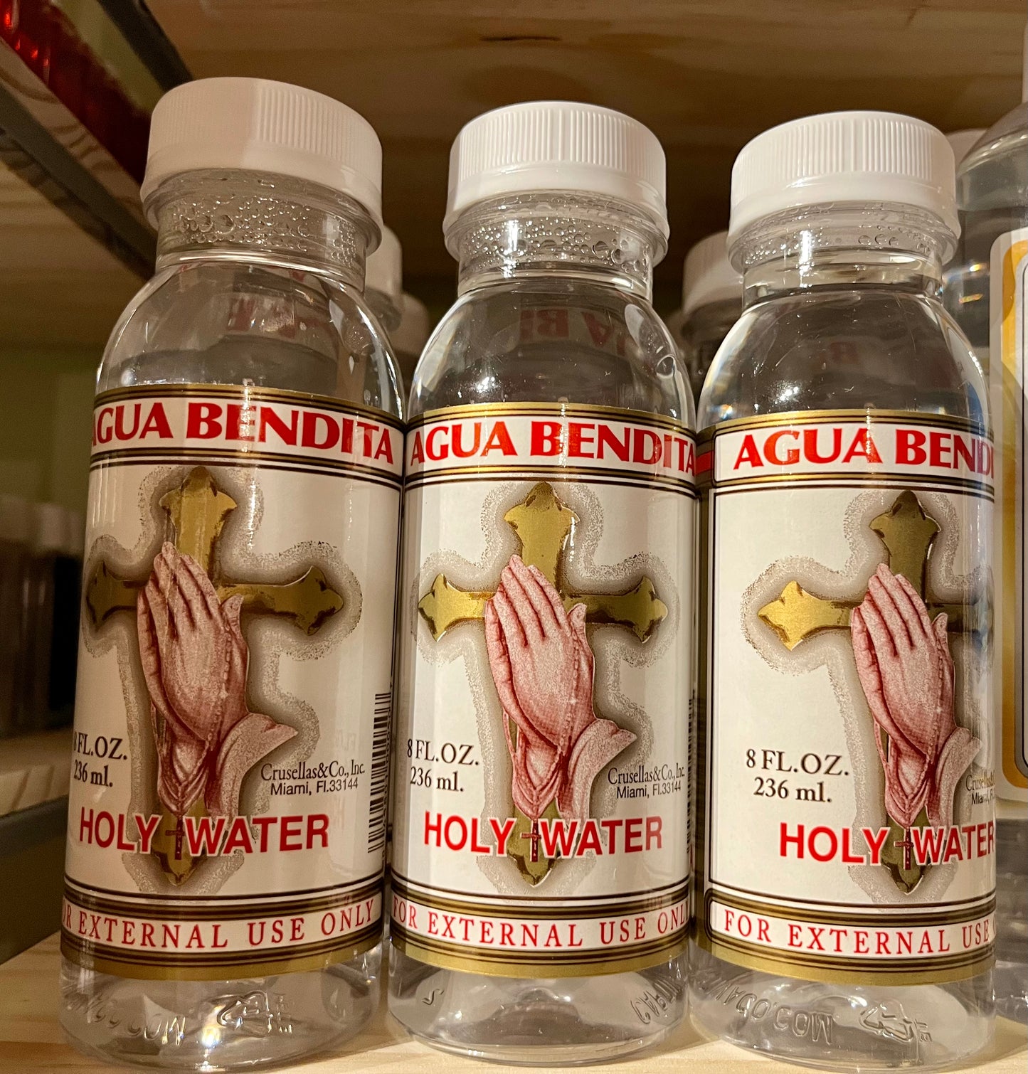 Agua Bendita/ Holy Water 8 oz.
