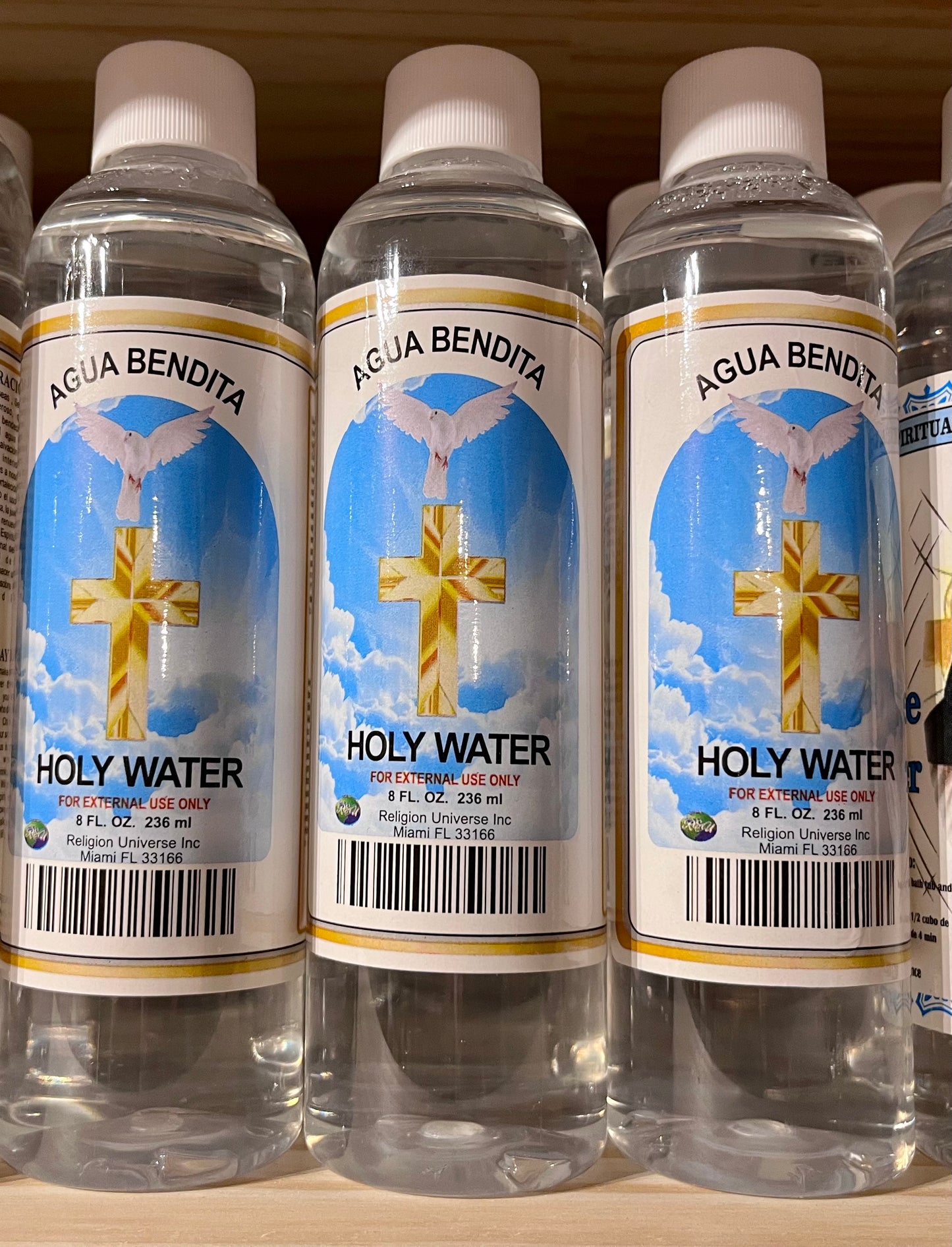 Agua Bendita/ Holy Water 8 oz.