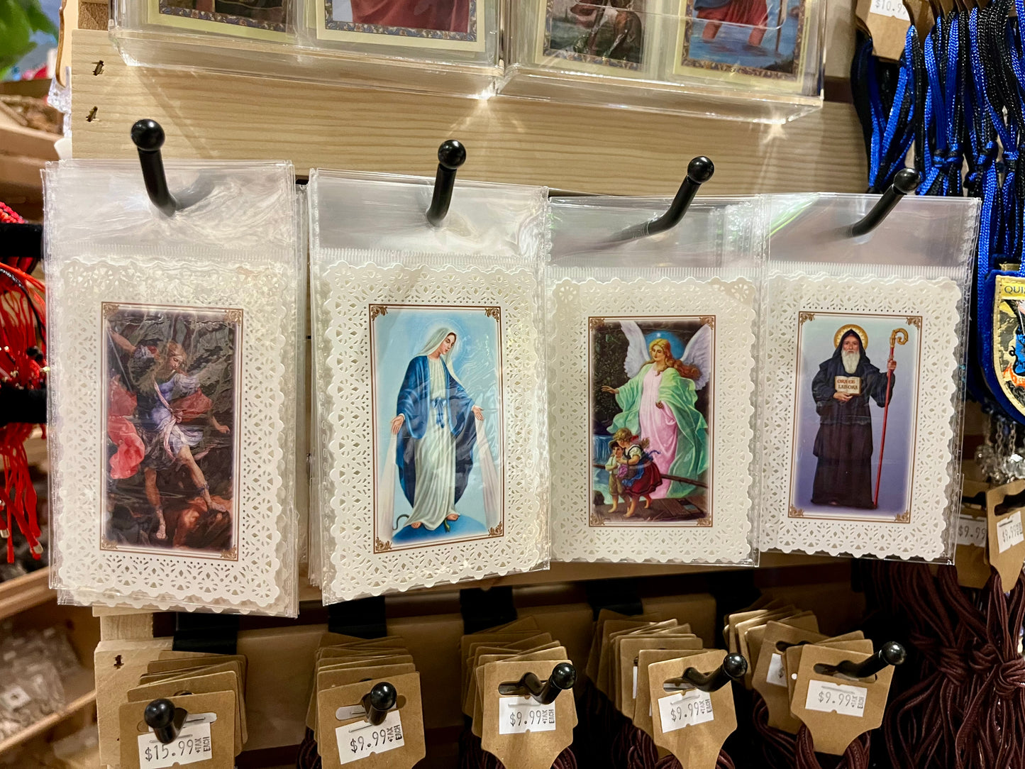 Prayer cards- detailed white background