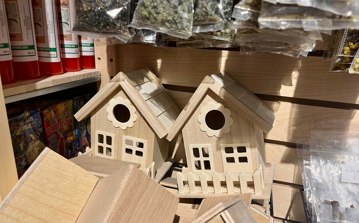 Casa de madera 7"/7" wooden house