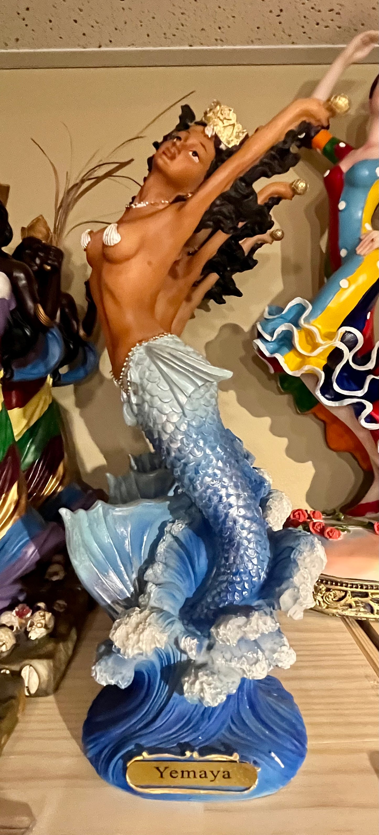 Yemaya 12'' estatua/ Yemaya 12'' statue