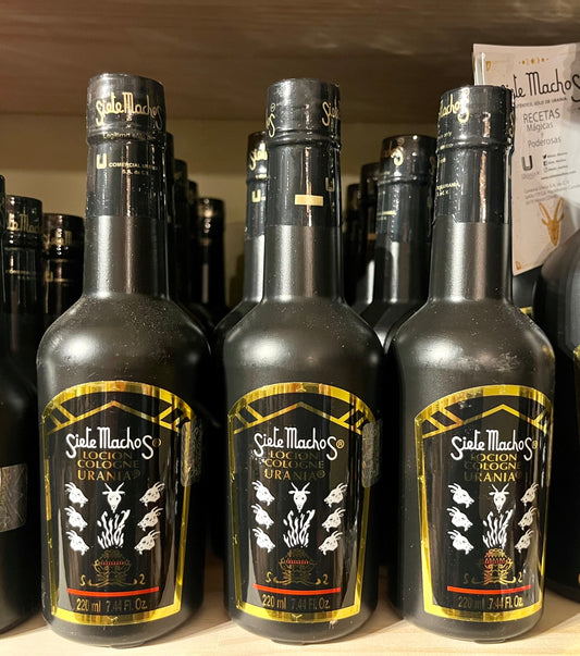 Siete machos locion mediano/ Siete macho cologne medium