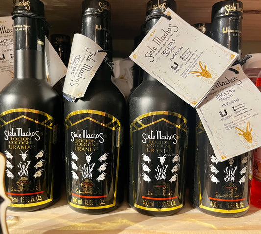 Siete machos locion grande/ Large siete machos cologne