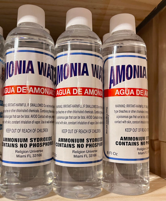 Agua de amoniaco/ Amonia water
