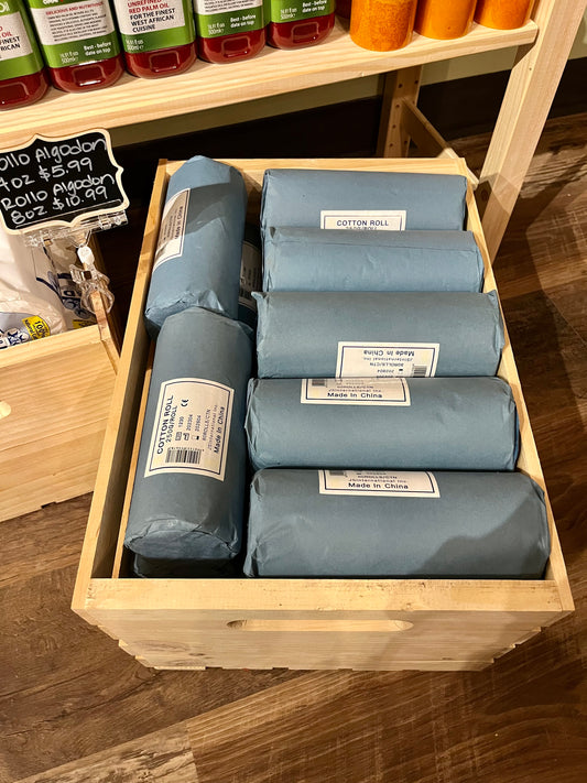 Rollo de Algodon 8 oz./ 8 oz. roll of cotton