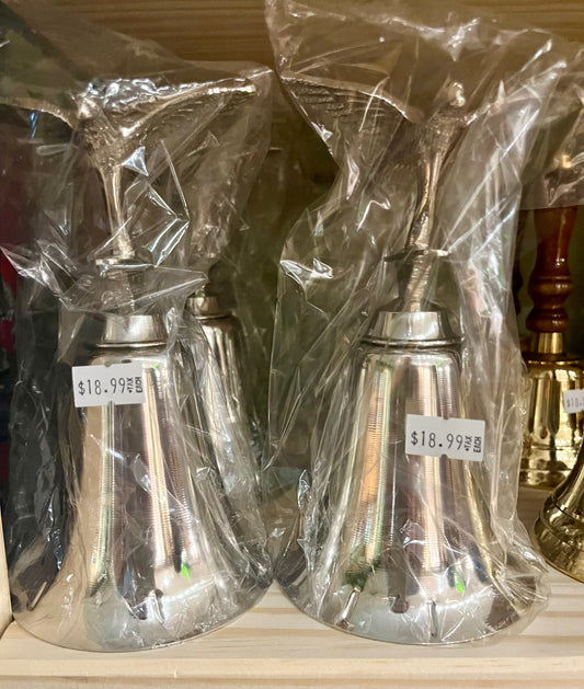 Campana obatala con paloma/ Obatala bell with pigeon