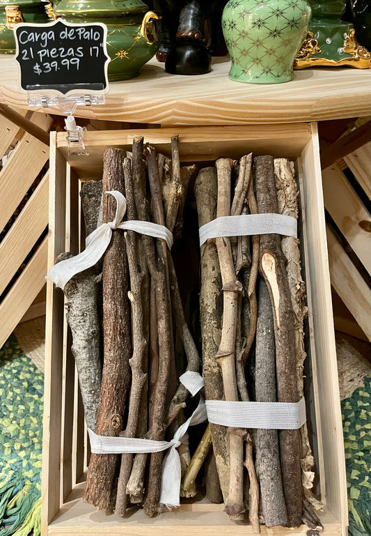 Carga de 21 palos grande/ 21 large sticks