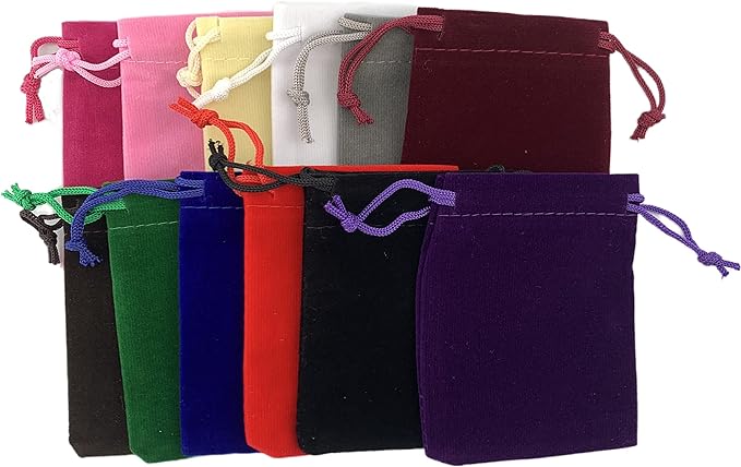 Velvet Drawstring Pouch/ Bolsa de terciopelo con cordón