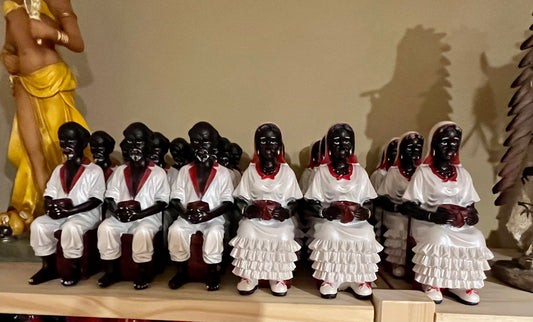 Francisco y Francisca estatua 6''/ 6'' Statue Francisco y Francisca