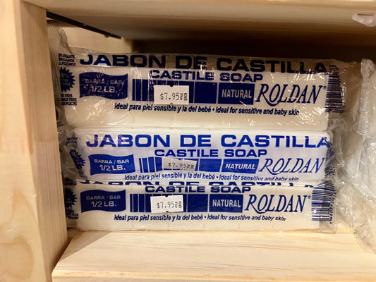 Jabon de castilla/ Castile soap 1/2 LB.