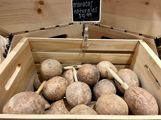 Maracas naturales/ Natural rattles