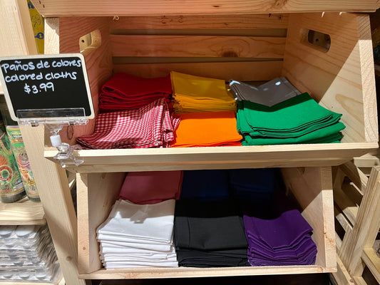 Panos de Colores/Colored Cloths