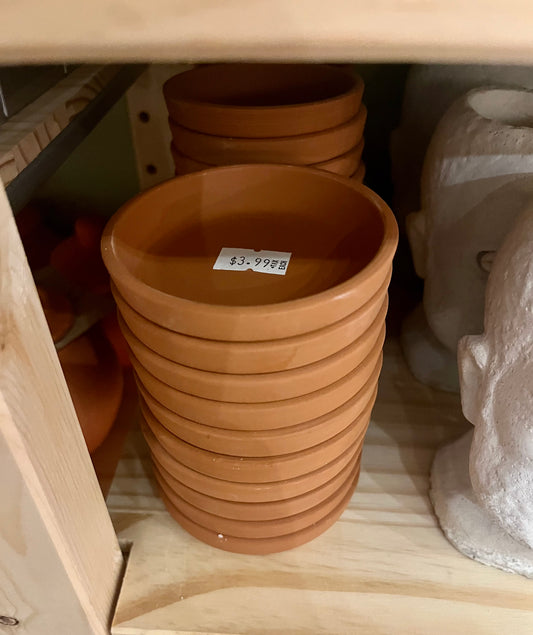 Plato de barro-pintura/ Clay plate for paint