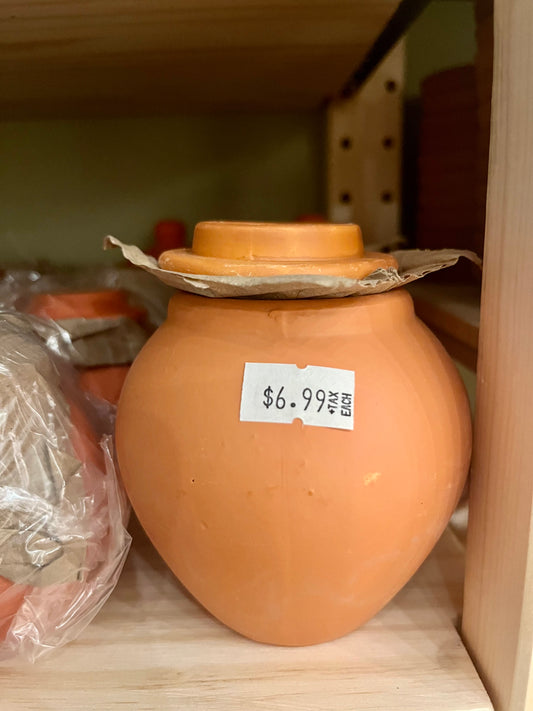 Potiche de barro mediano para olokun/ Meduim clay pot for olokun