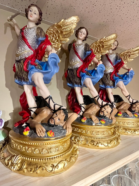 San Miguel Arcangel 16''/ 16'' Saint Michael Archangel