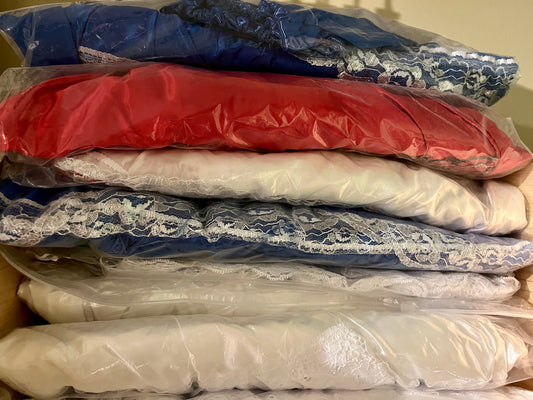 Sayas de satin/ Satin skirts