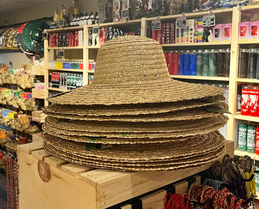 Sombrero LG de paja/ LG straw sombrero