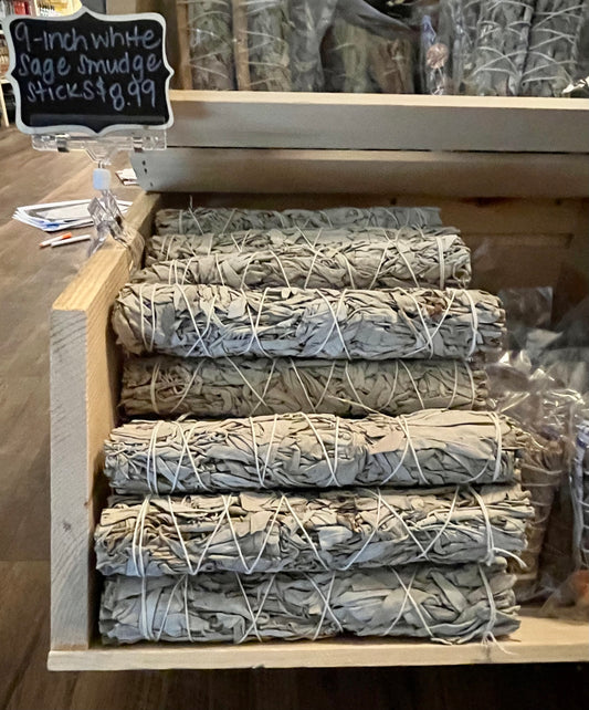 9'' White sage smudge sticks/ Salvia blanca de 9''