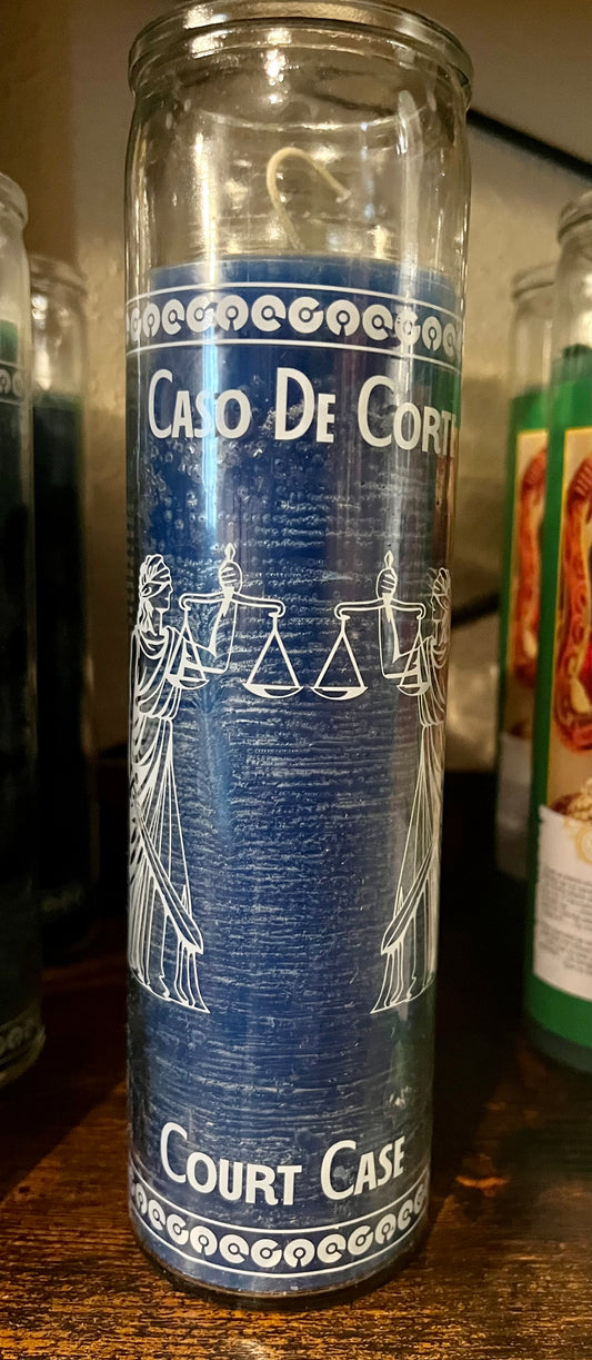 Caso de corte Veladora/ Court case candle