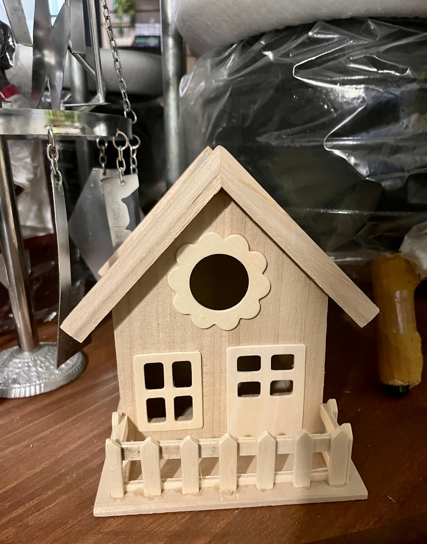 Casita de madera 7"/7" wooden house