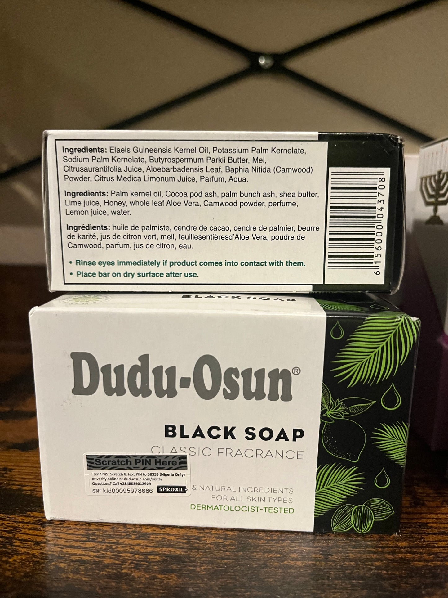 Jabon Negro/ Black soap