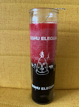 Elegua Candle/Vela de Elegua