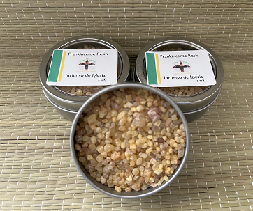 Frankincense Resin/ Incienso de Iglesia (2 oz)