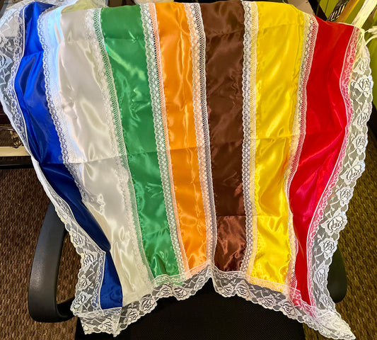 Panuelos de 7 colores/7 colored cloths