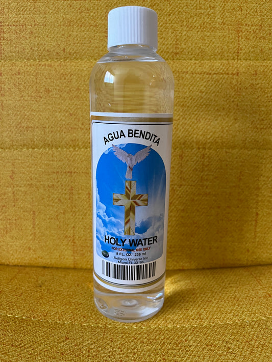 Agua Bendita/ Holy Water 8 oz.