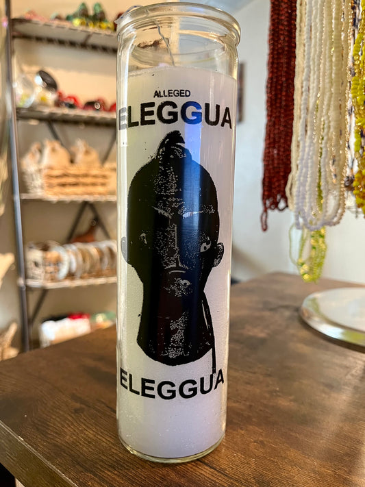 7 day Elegua Candle/Vela de 7 dias Elegua