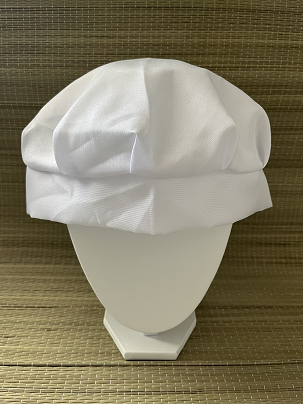 Mens White Hat/ Gorro de Hombre Blanco