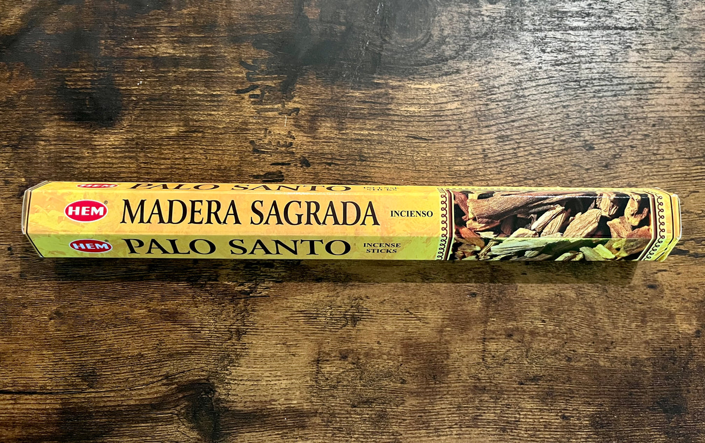 Palo Santo incense sticks/varitas de incienso de Palo Santo