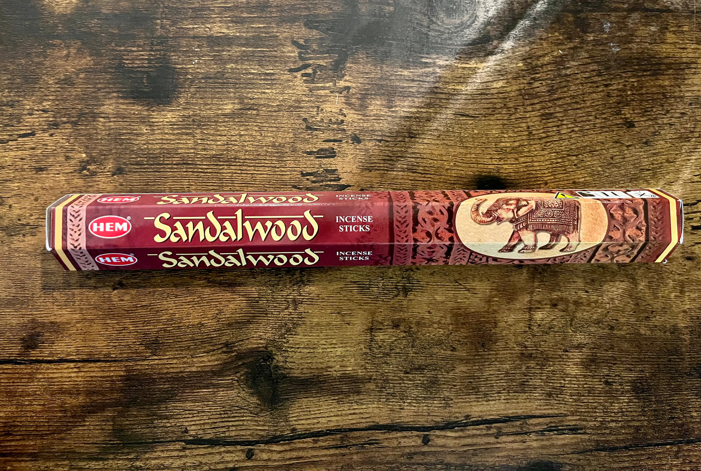 Sandalwood incense sticks/ Varitas de incienso Sandalo