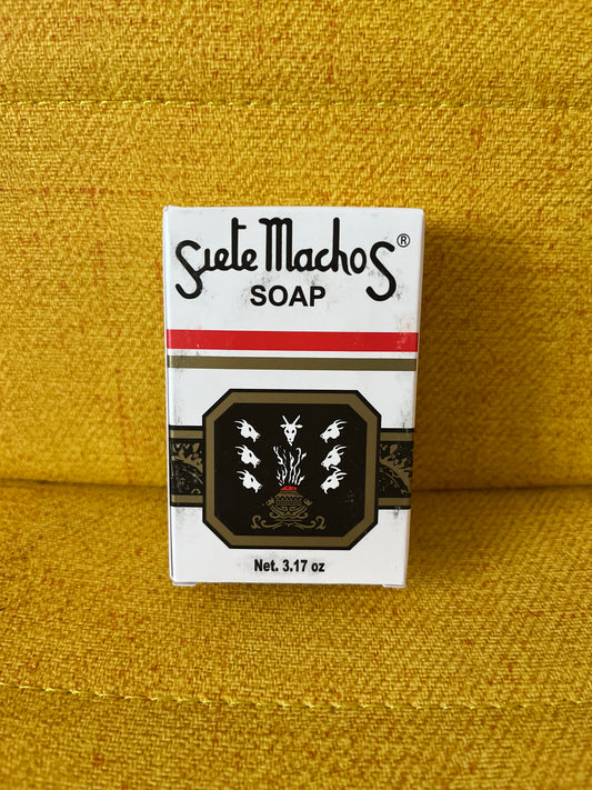 Siete Machos Jabon/Siete Machos Soap